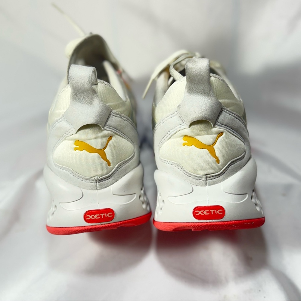Puma XETIC Halflife Ivory Glow Sunblaze Women’s size 10 - Picture 8 of 11